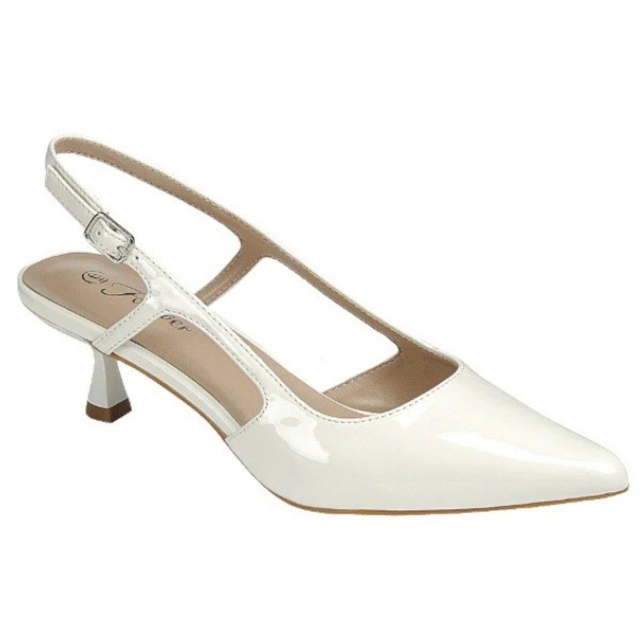 Nidia Sling Back Kitten Heel