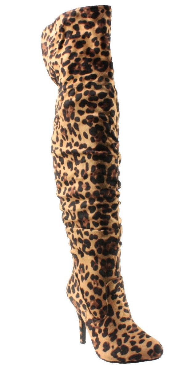 Carla Over the Knee High Heel Boot
