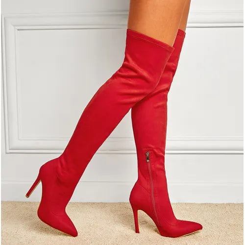 Diana Pointed Toe High Heel Boot