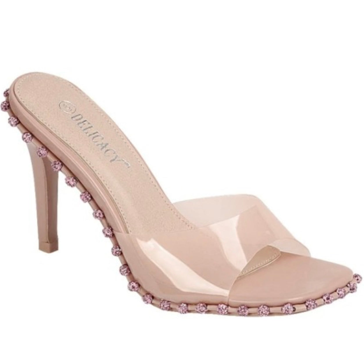 Delicate- High Heel Dressy Mule Sandal