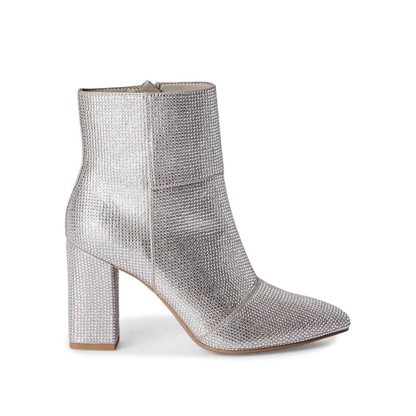 Iceberg Rhinestone Chunky High Heel Boot