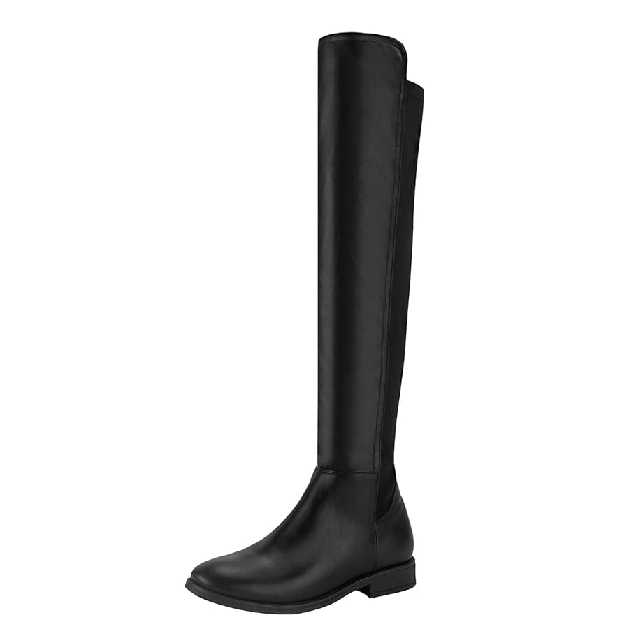 Ruth WIDE CALF Over Knee Flat Boots