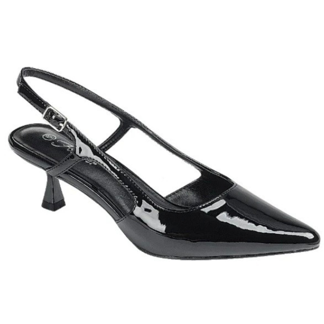Nidia Sling Back Kitten Heel