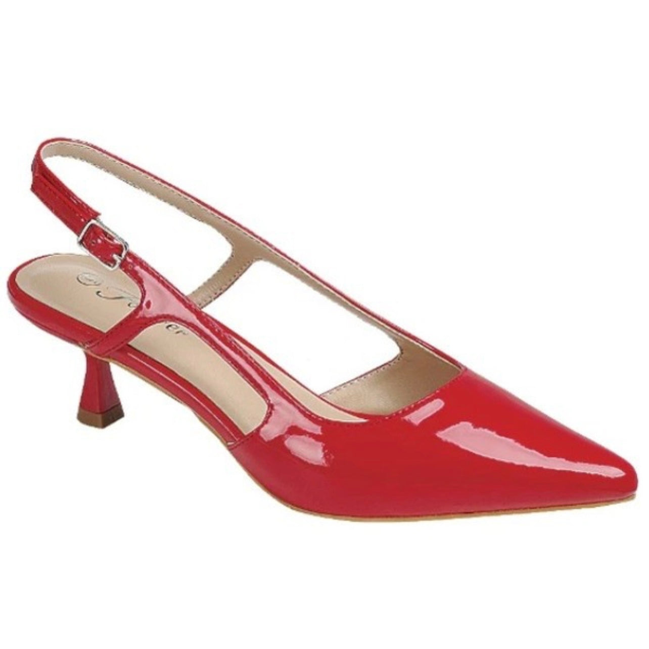 Nidia Sling Back Kitten Heel