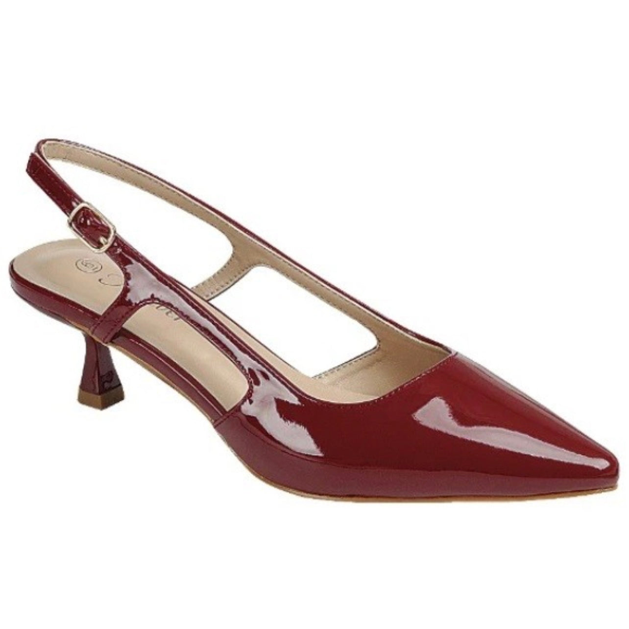 Nidia Sling Back Kitten Heel