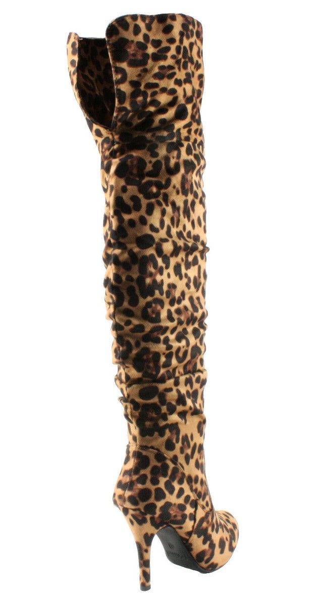 Carla Over the Knee High Heel Boot