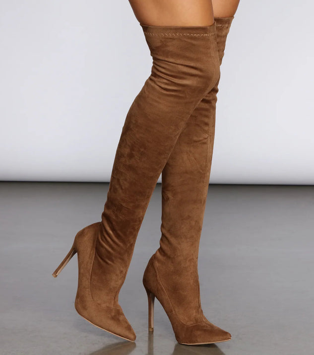 Diana Pointed Toe High Heel Boot