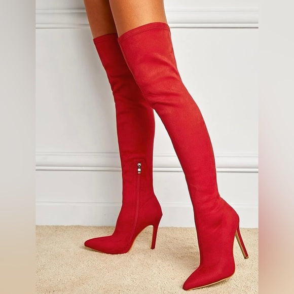 Diana Pointed Toe High Heel Boot