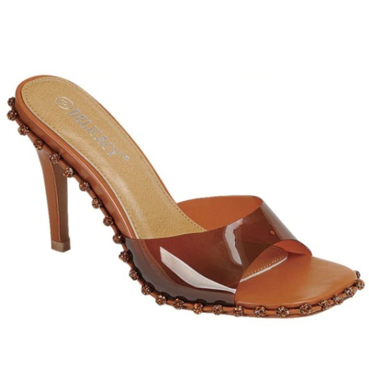Delicate- High Heel Dressy Mule Sandal