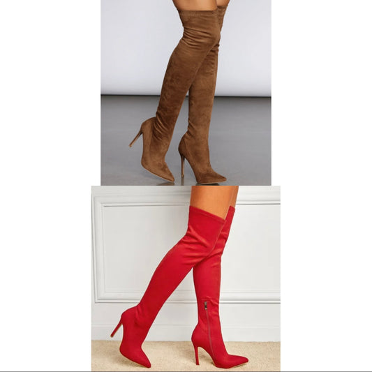 Diana Pointed Toe High Heel Boot