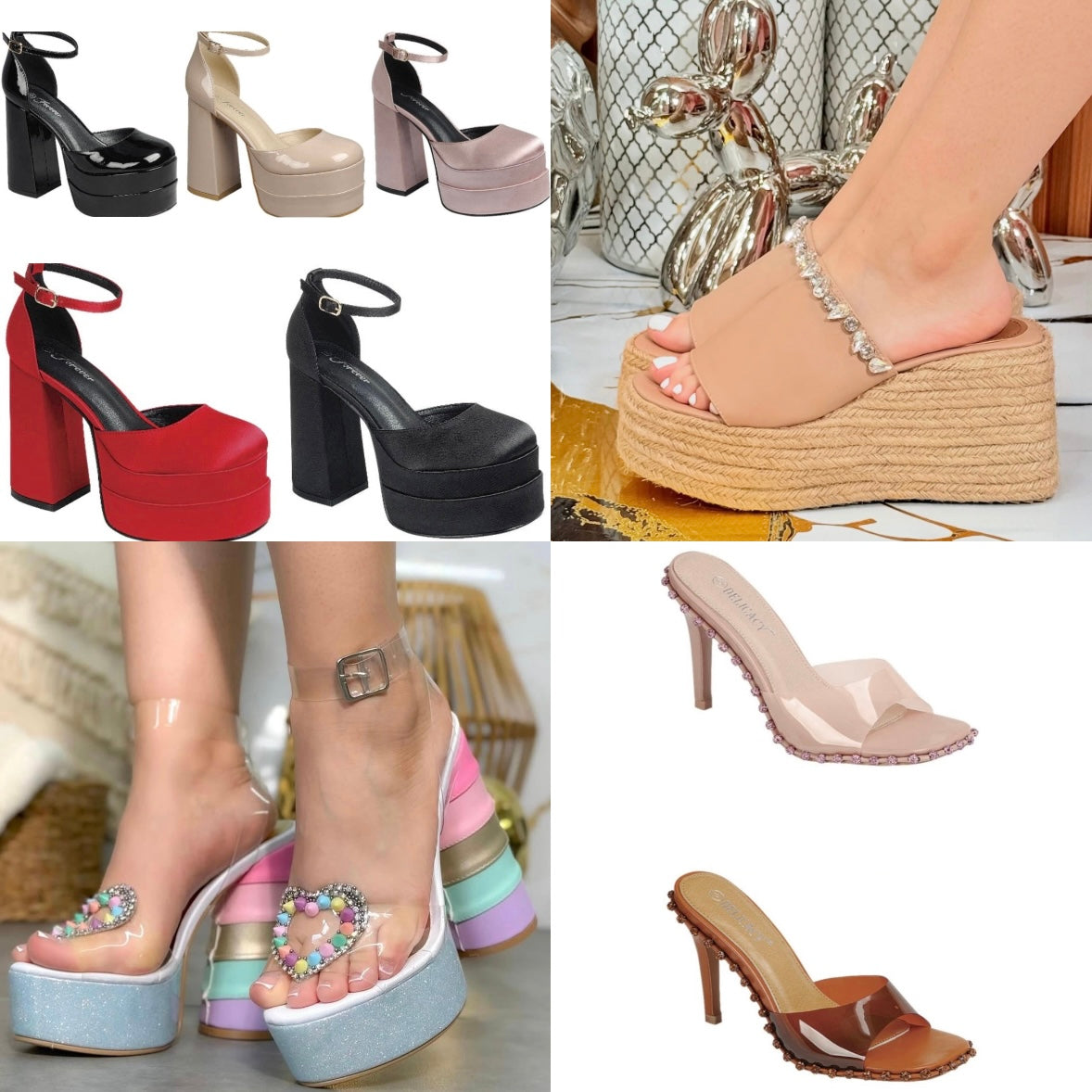 Surprise Bundle - 3 Pairs of Curated Mix Women Shoes